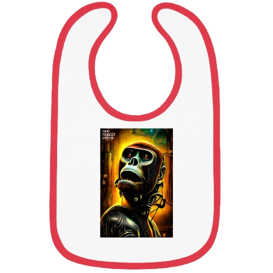 Ape Robot Bibs