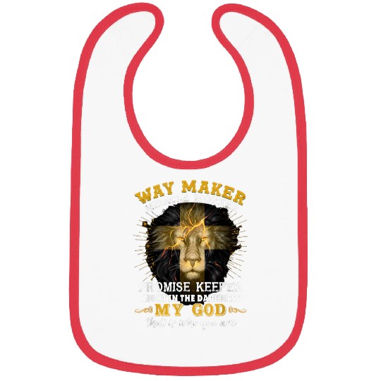 Way maker miracle worker My God Bibs