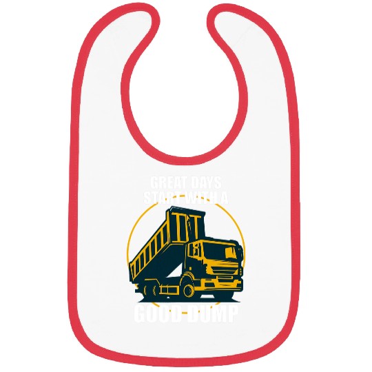 Dump Truck Driver Great Days Start With A Good Dump Trucker Bibs