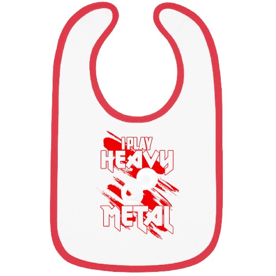 I Play Heavy Metal Funny Sousaphone Player Bibs