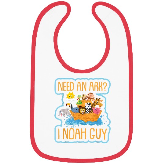 Christian Need an Ark I Noah Guy Funny Christian Bibs