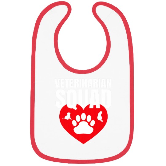 Veterinarian Squad Vet Tech Veterinary Bibs