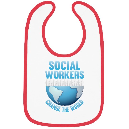Social Workers Change World Social Worker Volunteer Bibs