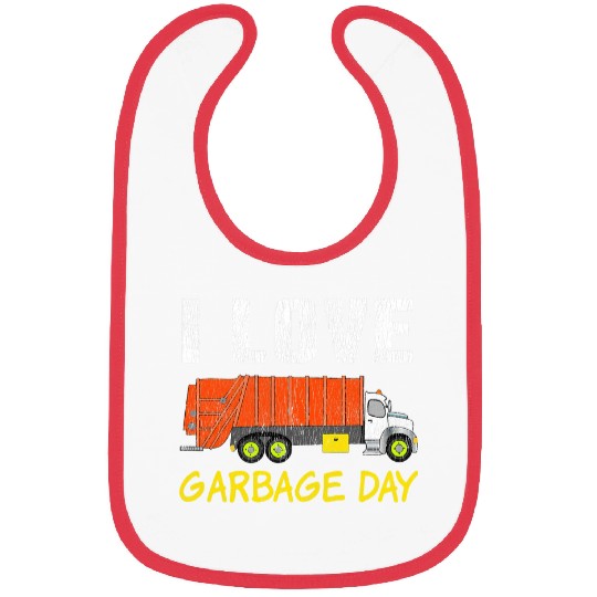 I Love Garbage Day Garbage Trash Recycle Bibs
