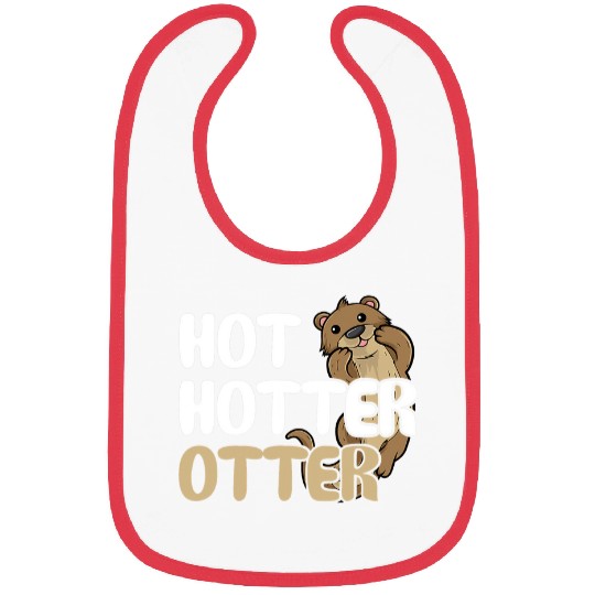 Otter Hot Hotter Otter Bibs