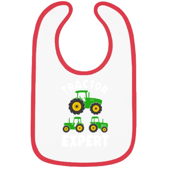 Tractor driving Farm Tractor Expert Farmer Boy Toddler Bibs