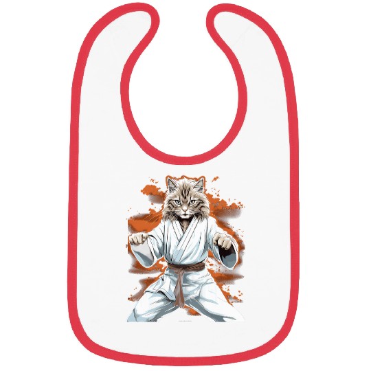 MMA Norwegian Forest Cat Karate Bibs