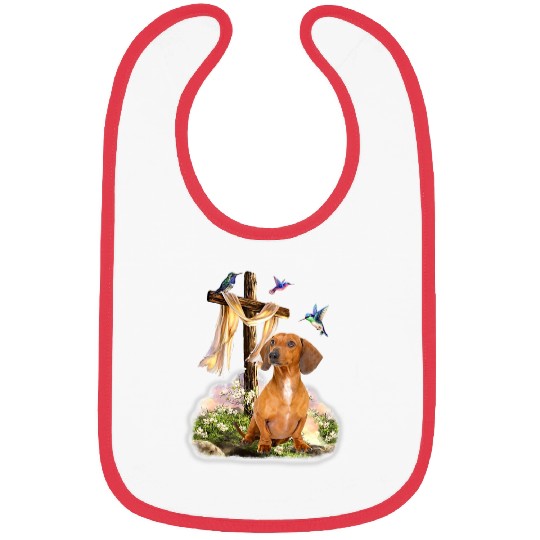 Dog Goldendoodle Hummingbird RED Goldendoodle Bibs