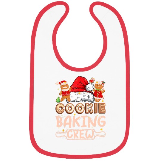 Cookie Baking Crew Christmas Cookie Baking Team Tester 33 Bibs