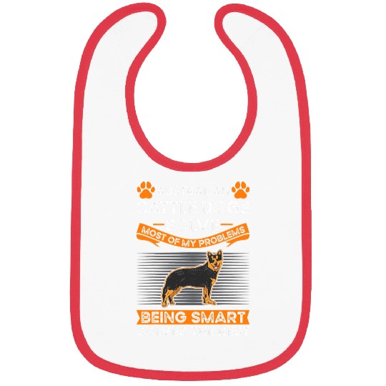Australian Cattle Dog Blue Heeler Cattle Dog 206 Bibs