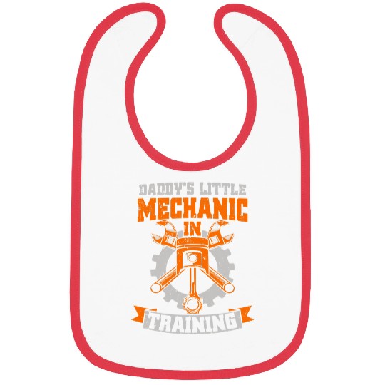 Daddys Little Mechanic In Training Automotive Technician Bibs
