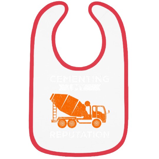 Cementing My Reputation Builder Mason Bibs
