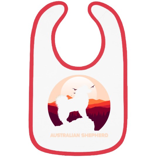 Australian Shepherd and Mountain Bibs