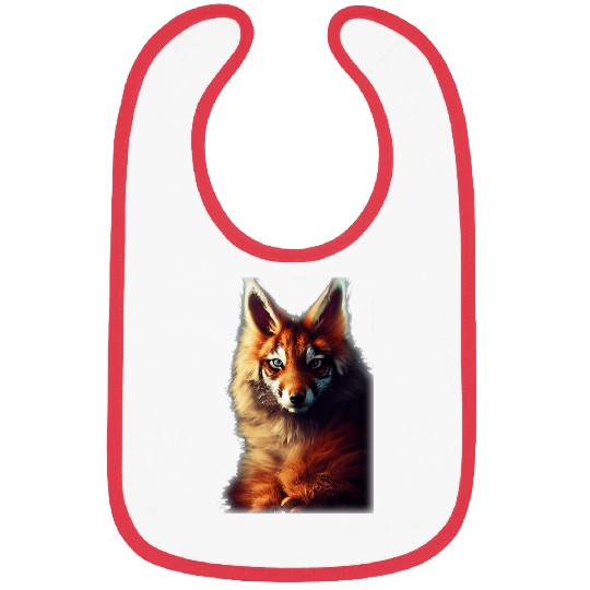 Atmosphere Hypercute FoxHybrid Maine Coon Tiger Fluffy Bibs