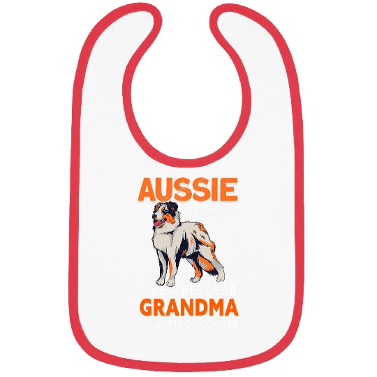 Aussie Grandma Aussie Owner Australian Shepherd Bibs
