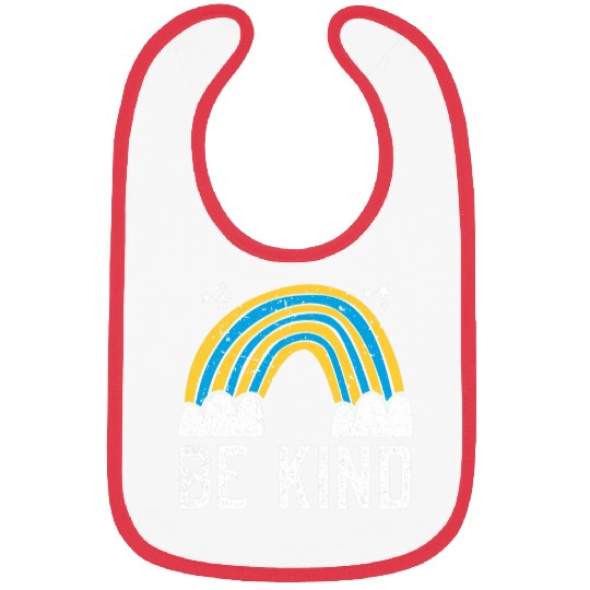 Be Kind Rainbow World Down Syndromes Awareness Bibs