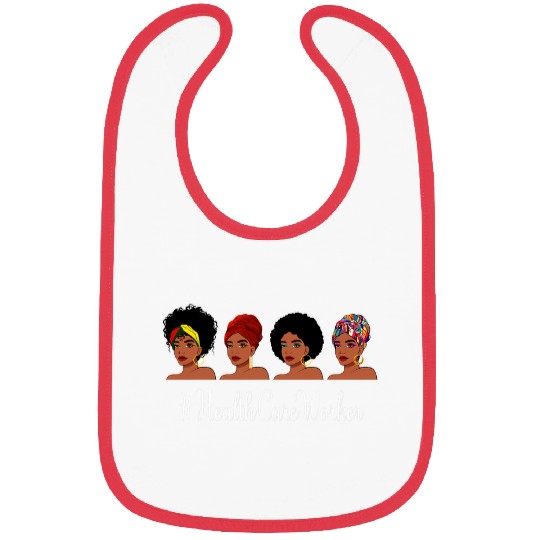 Health Care Worker Life African American nurses Juneteenth Bibs