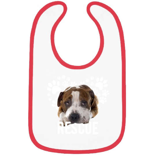 Bully Lover Dog Rescue Paws 257 Pitbull Dog Bibs