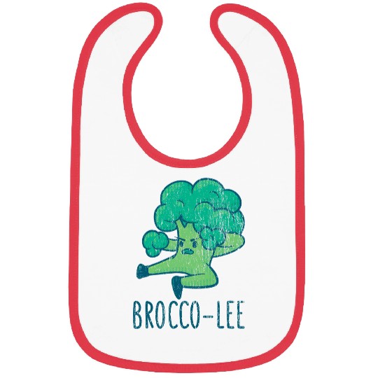 Kung Fu Karate Mixed Martial Arts MMA Broccoli Gift Bibs