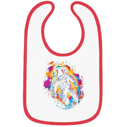 Astronaut Planet Science Moon Solar system Bibs