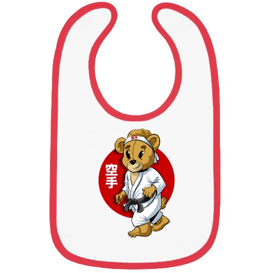 Kids Karate Bear Bibs