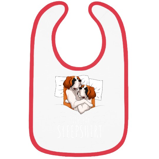 Dog Saint Bernard Official Sleep Bibs