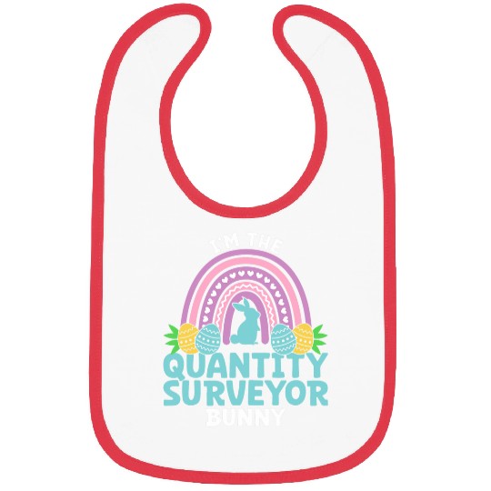 Happy Easter Day Im the Quantity Surveyor Bunny Bibs