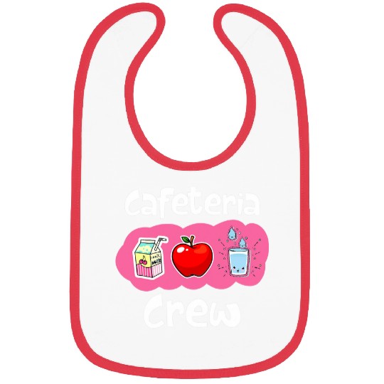 Funny School Cafeteria Crew School Lunch Lady Worker Gift Bibs