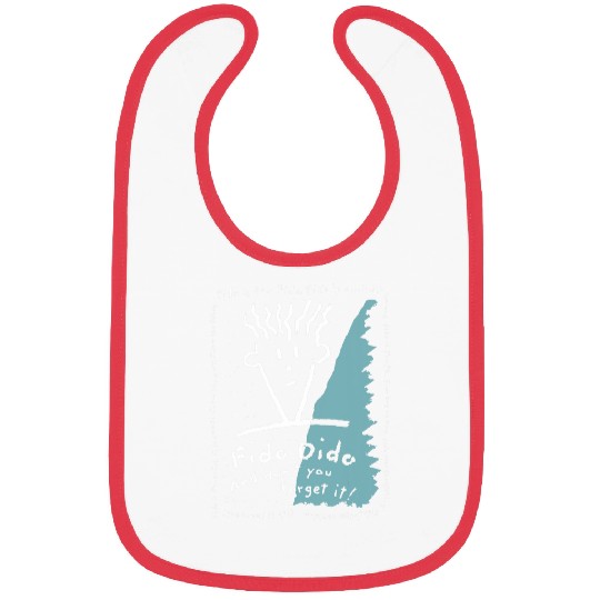 Fido Dido Text Frame Bibs