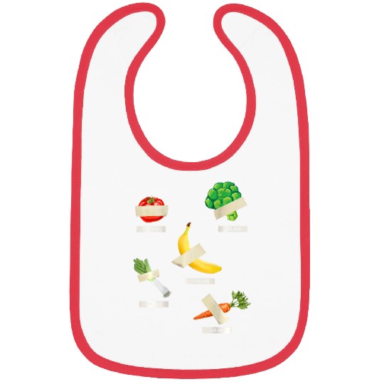 Backprint Banana 120000 Banana Artwork Bibs