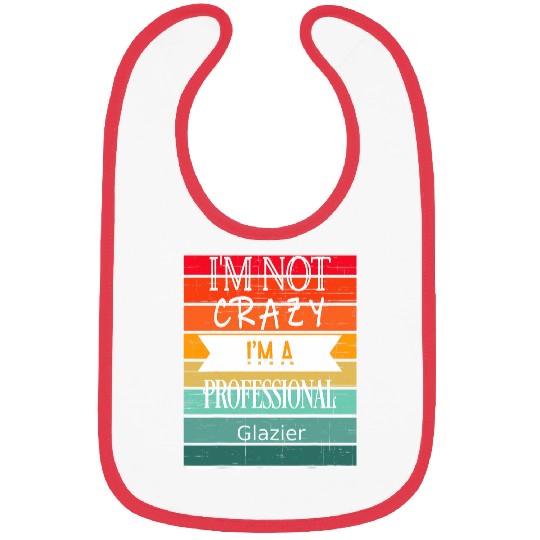 Funny Appreciaton Item For A Glazier Bibs