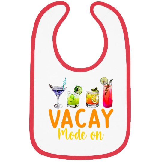 Cruise Ship Vacay Mode On Funny 1 Bibs