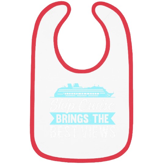 Cruising Ship Cruise Vacation Travel Boat 11 Bibs