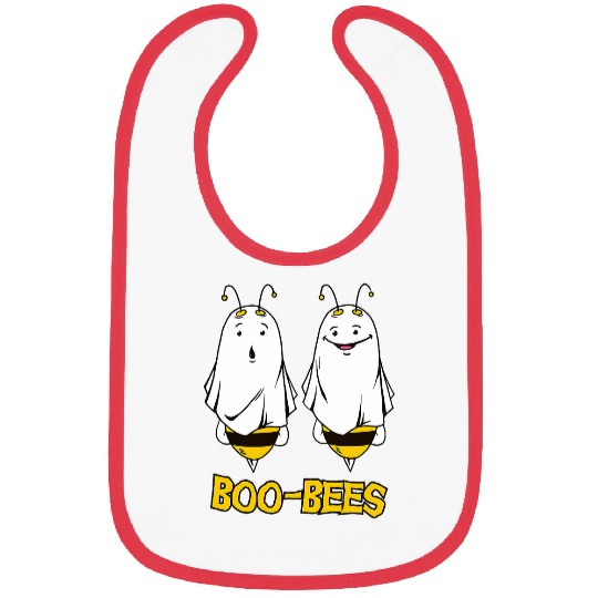 Halloween Boo Bees Pun Funny Cool Bibs