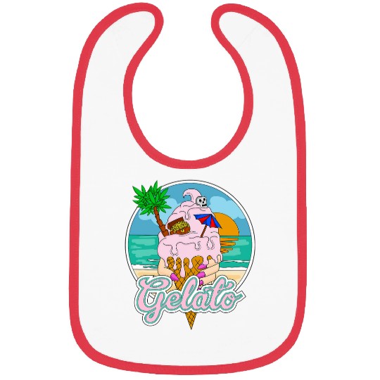 Gelato Graphic Strain Artwork Bibs