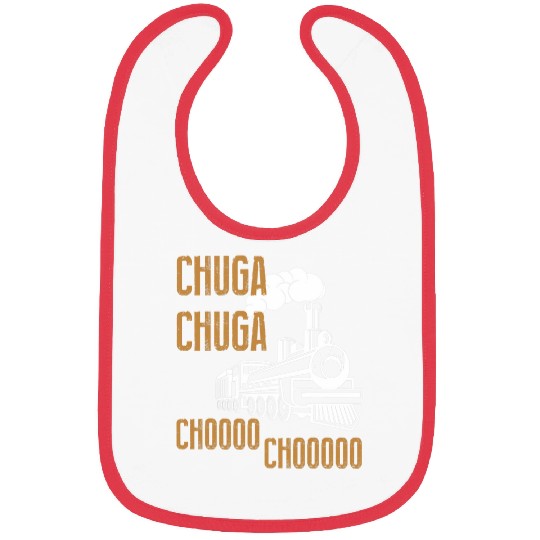 CHUGA CHUGA CHOO CHOO EXPRESS TRAIN Bibs