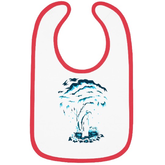 ghosts Demon Monster Dark Garden Creature Devil Bibs