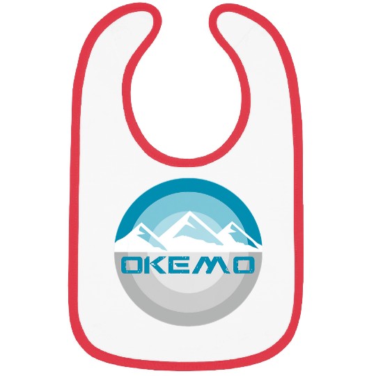 Skiing Ski Okemo Mountain Vermont Retro vintages Snowboard Ski T Bibs