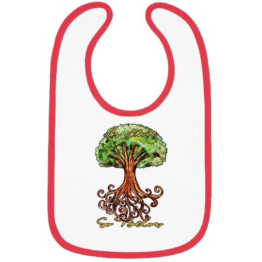 As Above so Below druid art tree of life Bibs