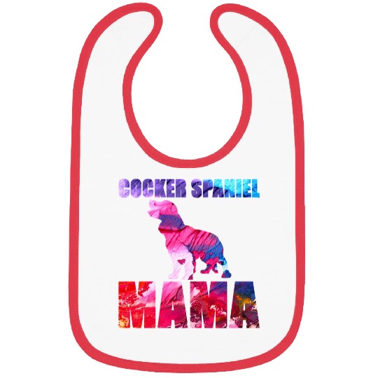 Dog Cocker Spaniel Mama puppy pet paw Bibs