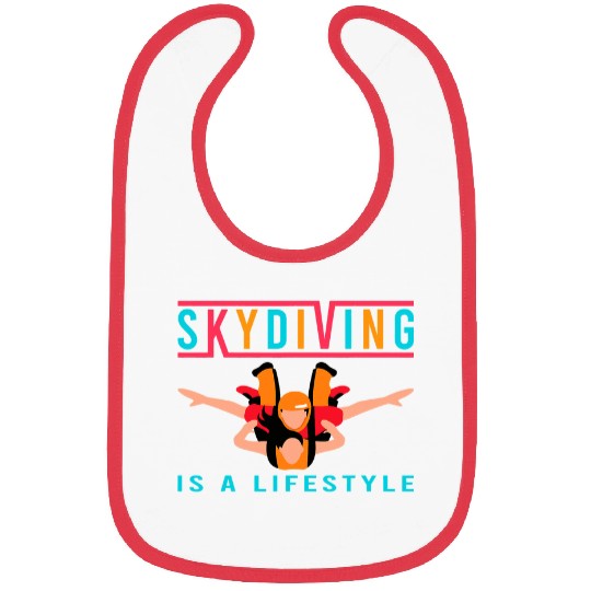Skydiving Gift Is A Lifestyle Paragliding Skydiver Skydiving Bibs
