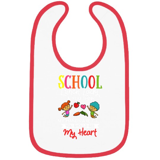 Lunch Lady School Cafeteria Worker Bibs