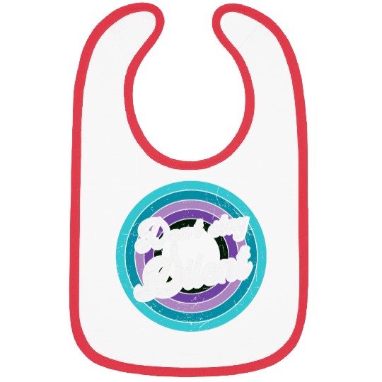 Dont Stay Silent Mental Health Message Bibs