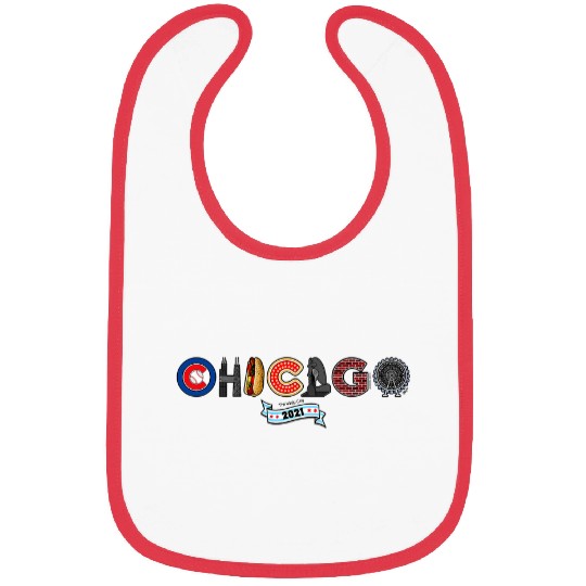 Chicago Illinois The Windy City Bibs