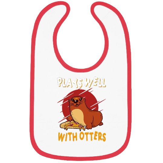 Otters Sea Otter Plays well with Otters Bibs