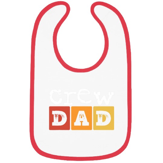 Crew Dad Construction Work Father Construction Site Worker Bibs