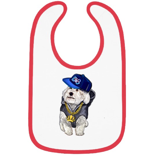 Cavalier king charles spaniel cool fancy dress Cavapoo dog Bibs