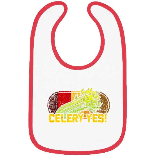 Celery Yes Funny Vegetable Gardener 5 Bibs