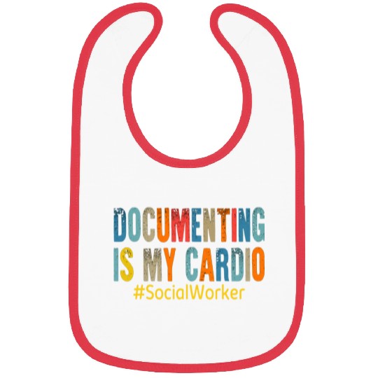 Documenting Is My Cardio Social Worker Bibs