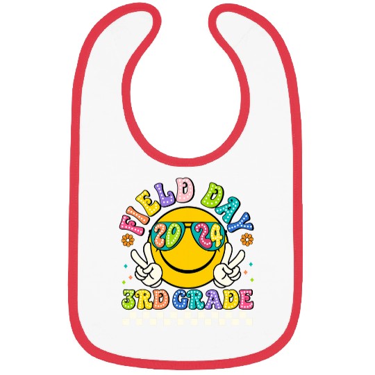 Field Day 2024 3rd Third Grade Field Trip Teacher Student Bibs